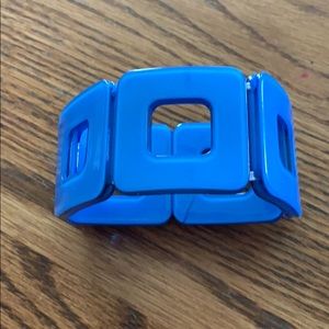 Blue Acrylic Bracelet